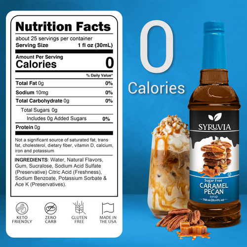 Sugar-Free Caramel Pecan Syrup