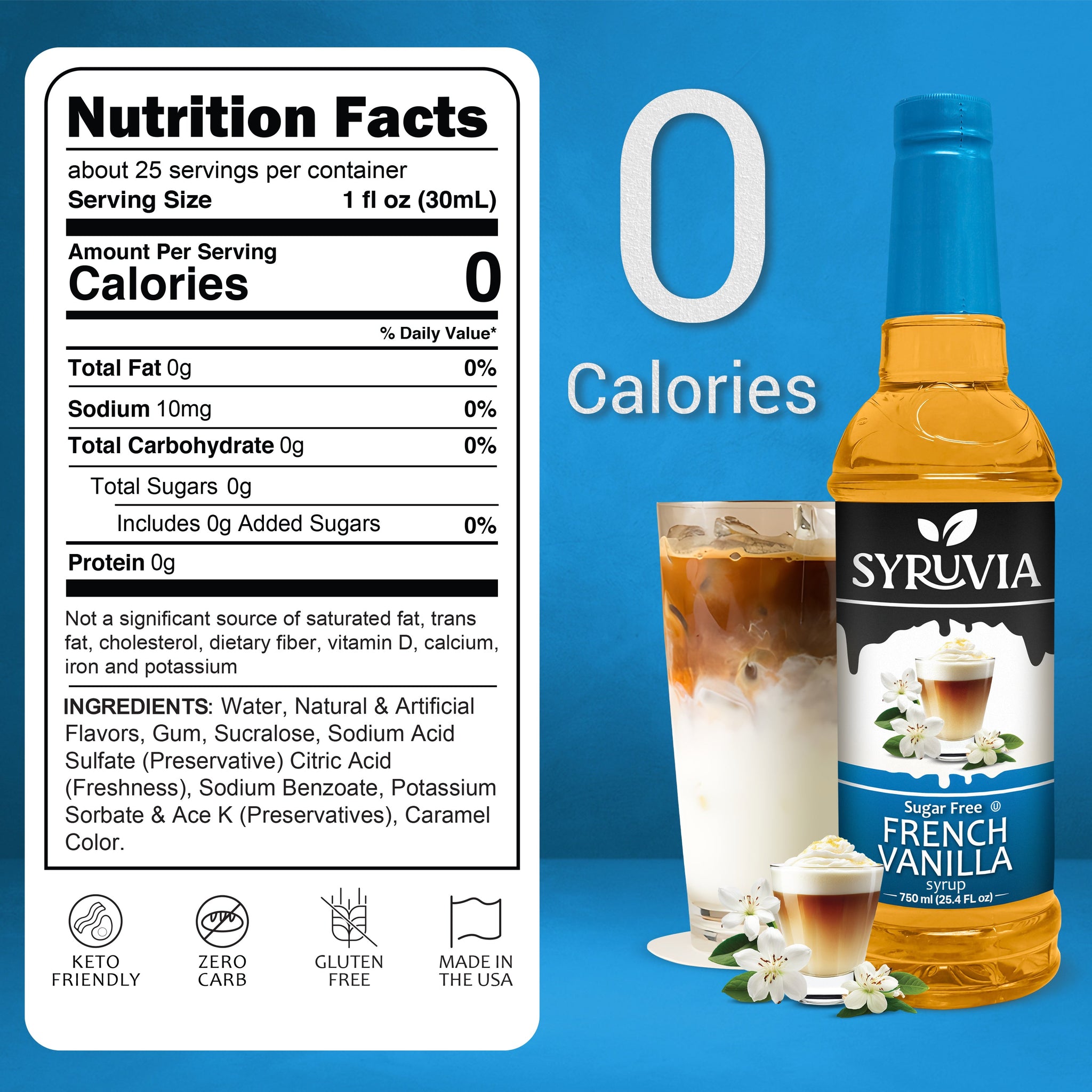 Sugar-Free French Vanilla Syrup