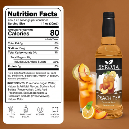 Peach Tea Syrup