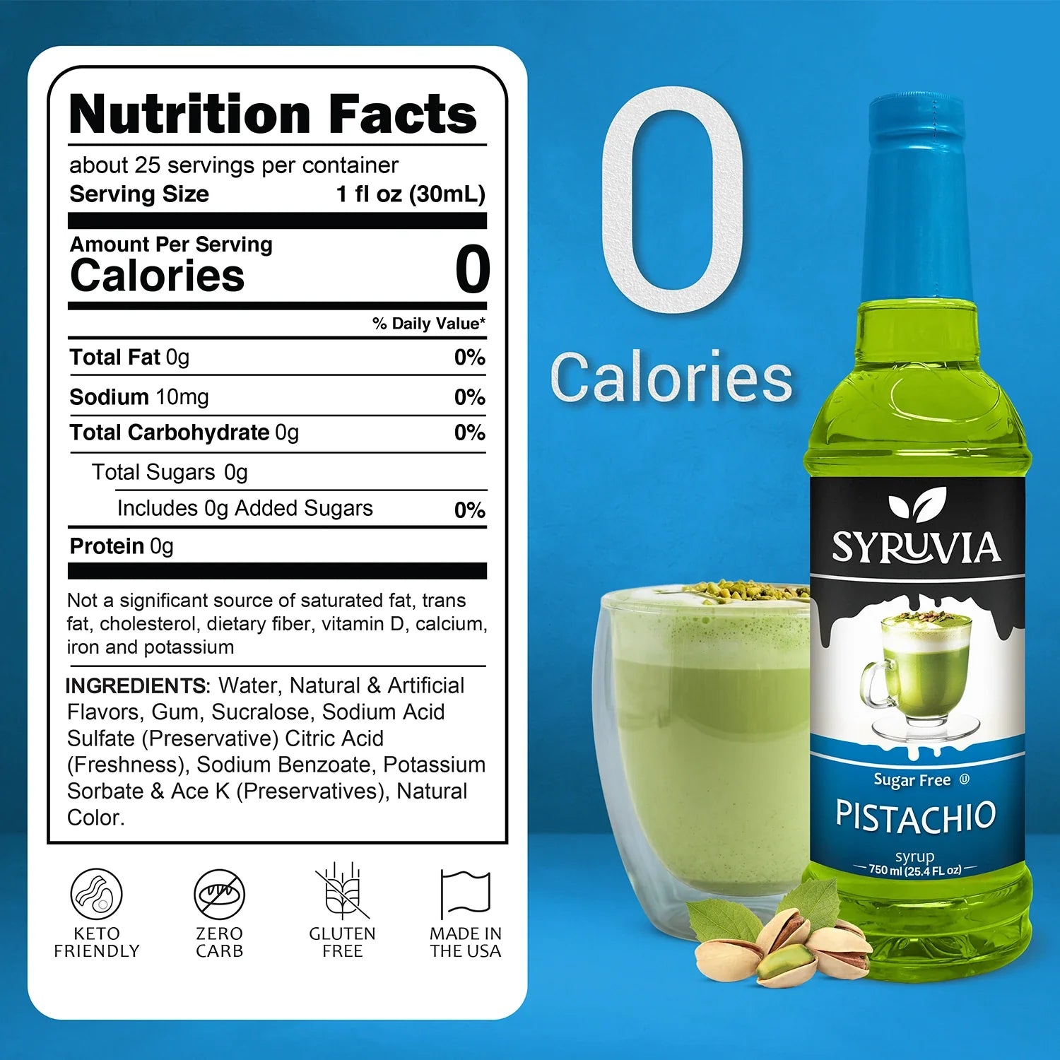 Sugar-Free Pistachio Syrup