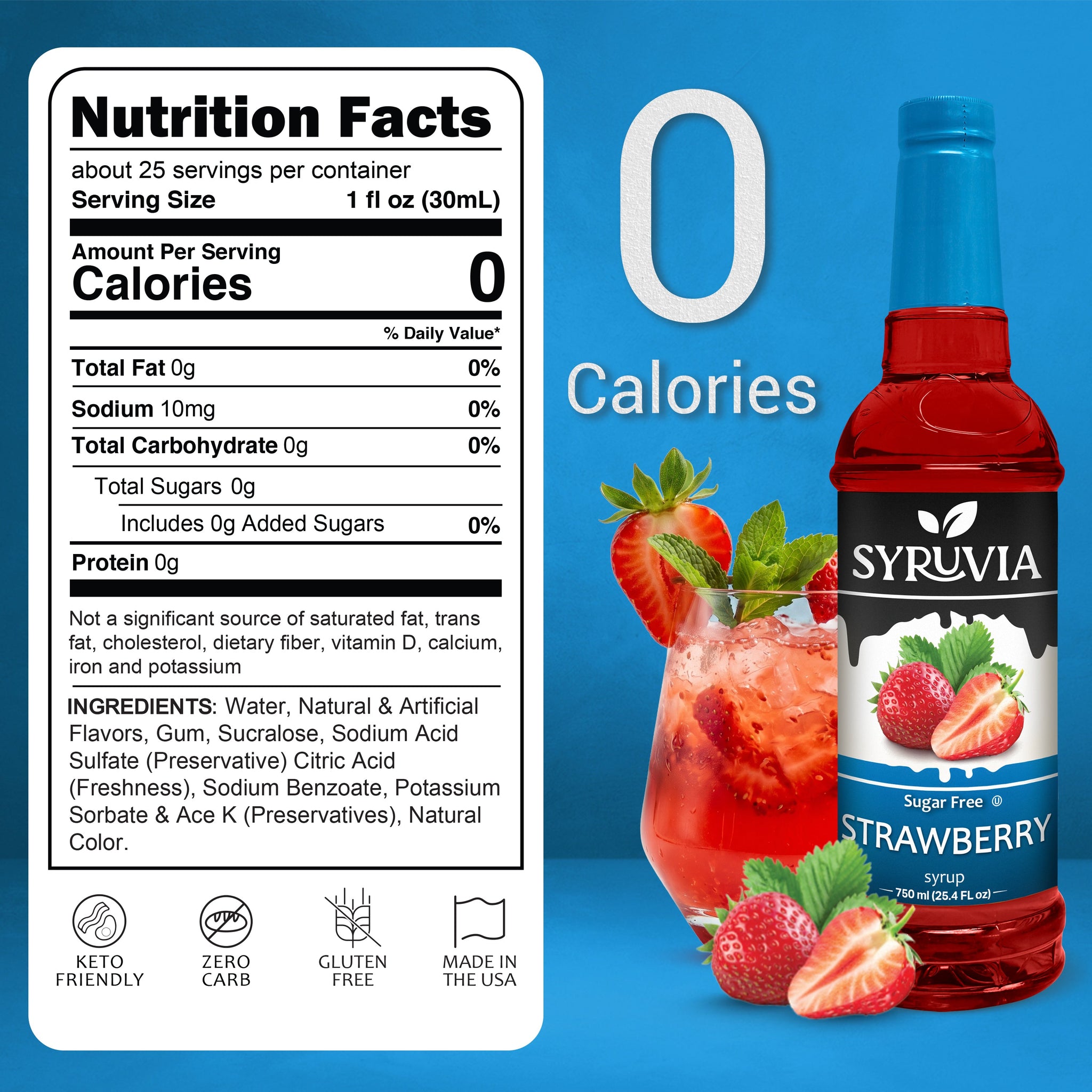 Sugar-Free Strawberry Syrup