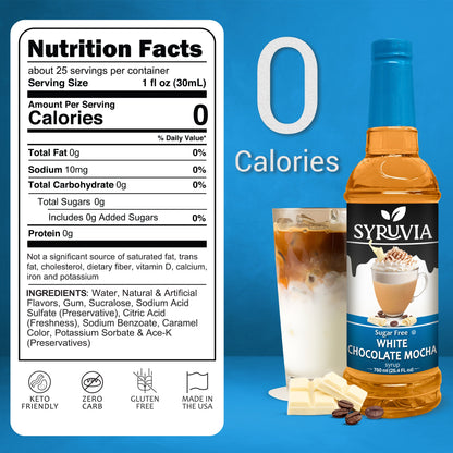 Sugar-Free White Chocolate Mocha Syrup