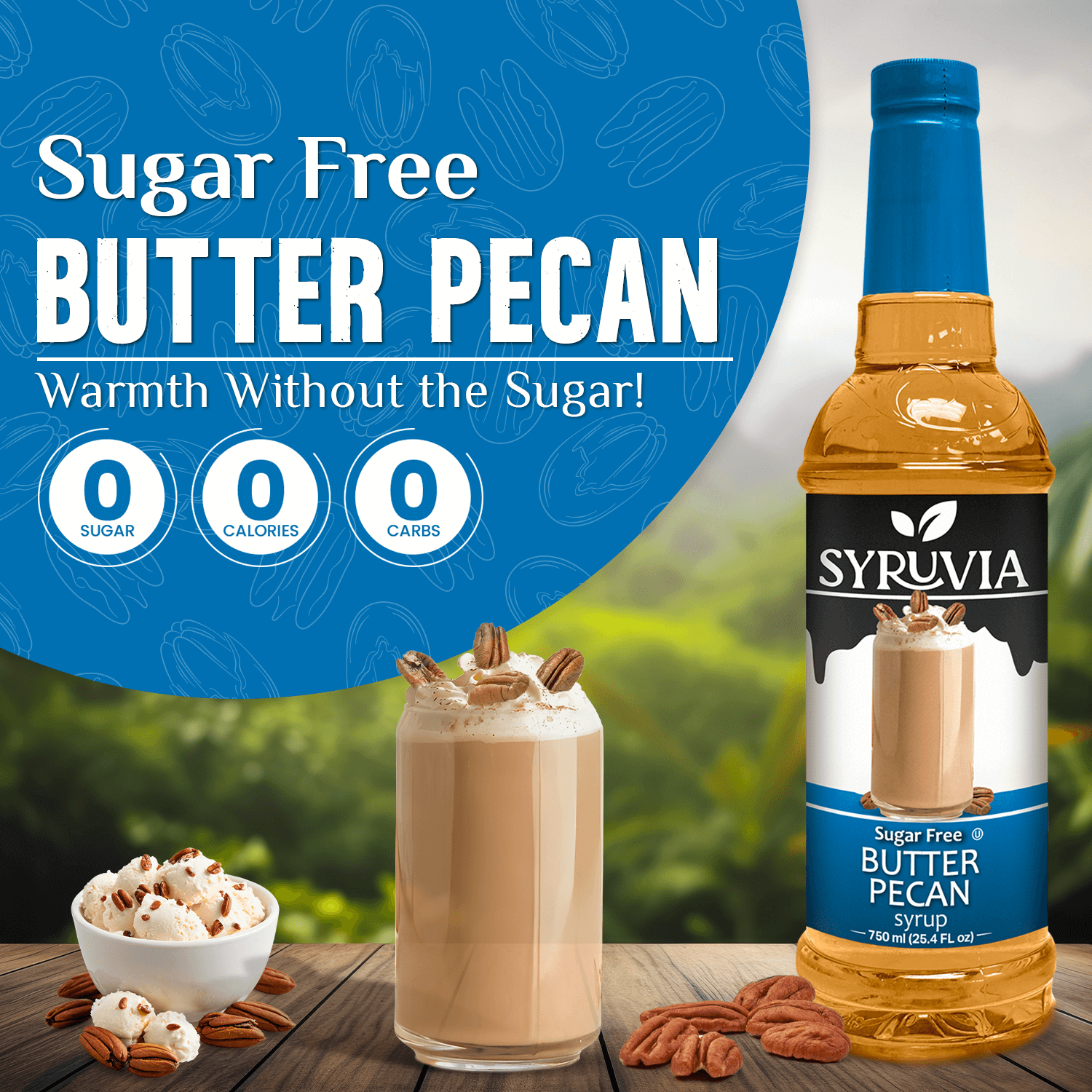 Sugar Free Butter Pecan Syrup